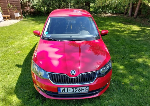 Skoda Fabia cena 36900 przebieg: 146802, rok produkcji 2018 z Warszawa małe 46